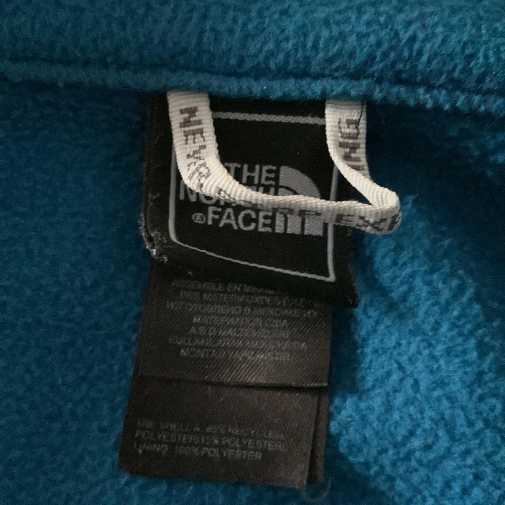 Teal blue green The North Face Jacket size XS zipper casual pockets - Picture 12 of 16